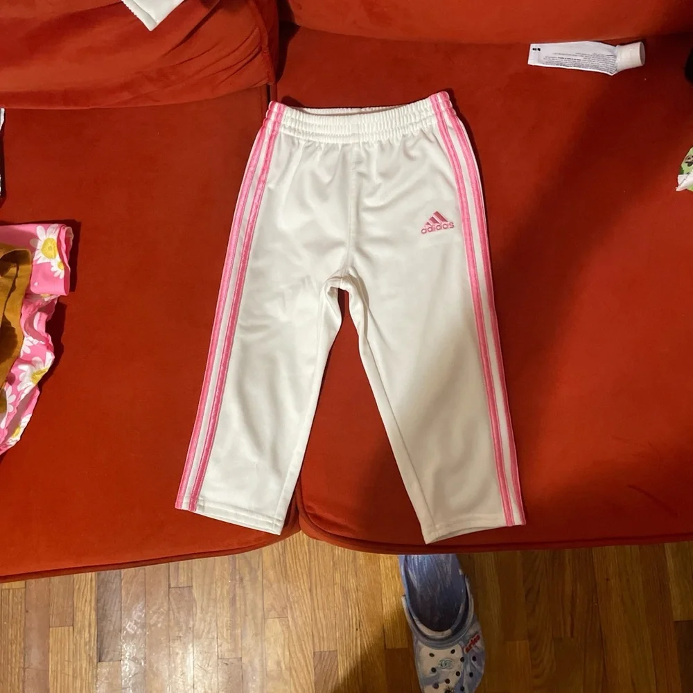 Adidas Kids Cream and Pink Dance Costume - Picture 4 of 5
